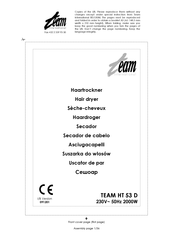 Team International TEAM BG 5 Manual De Instrucciones