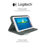 Logitech Folio S37 Guía De Configuración