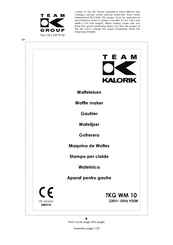 Team kalorik TKG WM 10 Manual De Instrucciones