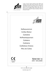 Team International TEAM KM 14 Manual De Instrucciones