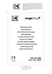 Team kalorik magic fun TKG HD 1000 Manual De Instrucciones