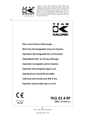 Team kalorik TKG KS 4 RP Manual De Instrucciones