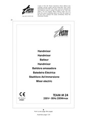 Team International TEAM M 24 Manual De Instrucciones