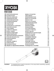 Ryobi RBV26B Manual De Utilización