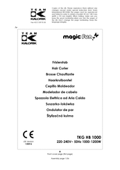 Team kalorik magic fun TKG HB 1000 Manual De Instrucciones