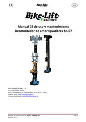 Bike-Lift EUROPE SA-07 Manual De Uso Y Mantenimiento