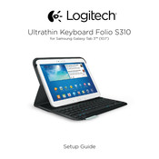 Logitech Ultrathin Keyboard Folio S310 Guía De Configuración