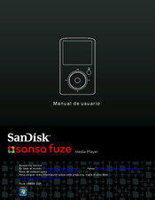 SanDisk Sansa Fuzu Manual De Usuario