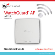 Watchguard AP325 Manual Del Usuario