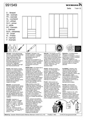 Wiemann 991549 Instrucciones De Montaje