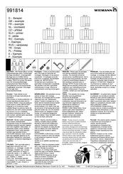 Wiemann 991814 Instrucciones De Montaje