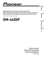 Pioneer GM-6400F Manual De Instrucciones