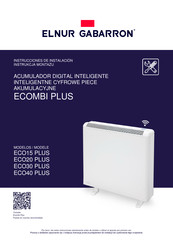 Elnur Gabarron ECOMBI PLUS ECO15 PLUS Instrucciones De Instalación