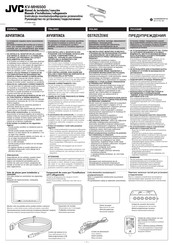 JVC KV-MH6500 Manual De Instalacion/ Conexion