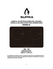 Supra 2Q - IN Manual De Instrucciones Del Usuario