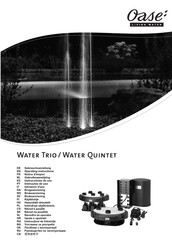 Oase Water Trio Instrucciones De Uso