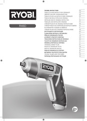 Ryobi R4SD Traducción De Las Instrucciones Originales