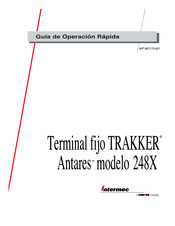 Unova Intermec TRAKKER Antares T2481 Guía De Operación Rápida