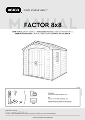 Keter FACTOR Manual Del Usuario