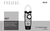 Trotec BE40 Manual De Instrucciones