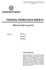 Confortfresh GFP18 Manual Del Usuario