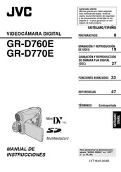 JVC GR-D770E Manual De Instrucciones