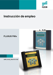 Flexim FLUXUS F60 Serie Instrucción De Empleo