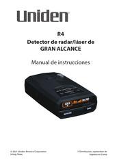 Uniden R4 Manual De Instrucciones