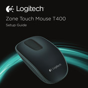 Logitech Zone Touch Mouse T400 Guía De Configuración