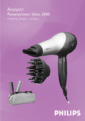 Philips Beauty Powerprotect Salon 2000 HP4878/00 Manual De Instrucciones