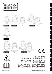 Black+Decker BXVC25PDE Manual Del Usuario
