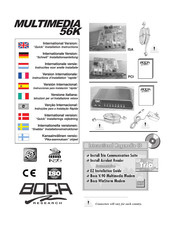 Boca Research MULTIMEDIA 56K Guía Rápida