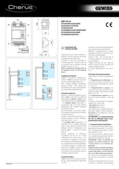 Gewiss Chorus GW19310 Manual De Instrucciones