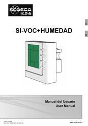 SODECA SI-VOC+HUMEDAD Manual Del Usuario