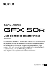 FujiFilm GFX 50R Guía De Nuevas Características