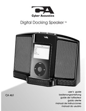 Cyber Acoustics CA 461 Manual De Instrucciones