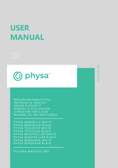 physa MARSEILLE BLACK Manual De Instrucciones