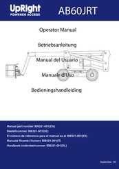 Upright AB60JRT Manual Del Usuario