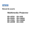 Epson EB-L510U Manual De Usuario