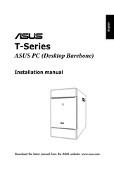 Asus Barebone T3-P5G965A Manual De Instalación