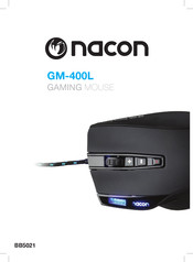 Nacon GM-400L Manual De Instrucciones