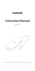 Inateck HB5002 Manual De Instrucciones