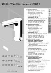 Schell CELIS E Manual De Instrucciones