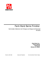 HIRED-HAND 4801-5054 Manual Del Usuario