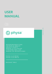 physa LILLE WHITE Manual De Instrucciones