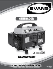 Evans G16MGO240M Manual De Propietario