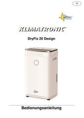 Suntec Wellness Klimatronic DryFix 20 Design Manual De Instrucciones