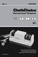 Chef'sChoice Diamond Hone 110 Manual De Instrucciones