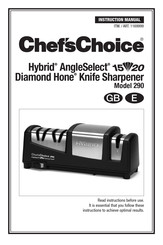 Chef'sChoice Hybrid AngleSelect 290 Manual De Instrucciones