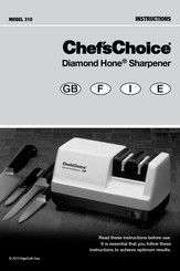 Chef'sChoice Diamond Hone 310 Manual De Instrucciones